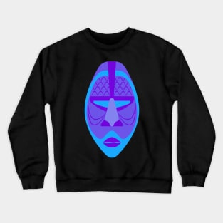 African Festival Mask Crewneck Sweatshirt